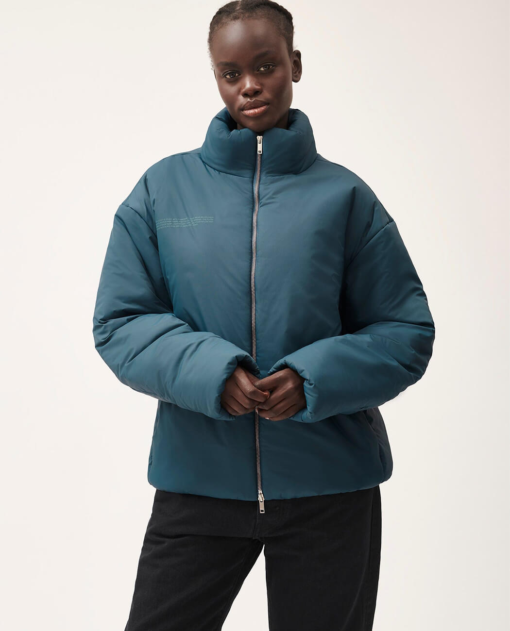 Thermal Quilted Coat With Pockets
